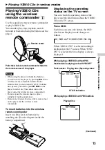 Preview for 13 page of Sony D-VE45 Operating Instructions Manual