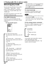 Preview for 22 page of Sony D-VE45 Operating Instructions Manual