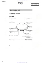 Preview for 4 page of Sony D-VE45 Service Manual