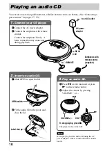 Preview for 10 page of Sony D-VJ65 Operating Instructions Manual