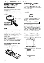 Preview for 12 page of Sony D-VJ65 Operating Instructions Manual