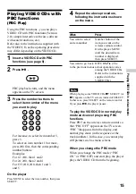 Preview for 15 page of Sony D-VJ65 Operating Instructions Manual