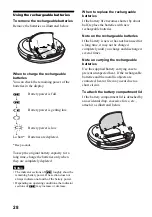 Preview for 28 page of Sony D-VJ65 Operating Instructions Manual