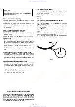 Предварительный просмотр 2 страницы Sony D-VJ65 Service Manual