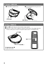 Предварительный просмотр 8 страницы Sony D-VJ85 Operating Instructions Manual