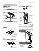 Предварительный просмотр 4 страницы Sony D-VJ85 Service Manual