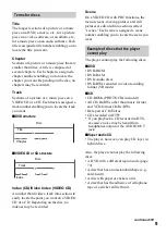 Preview for 9 page of Sony D-VM1 Operating Instructions  (primary manual) Operating Instructions Manual