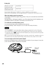 Preview for 20 page of Sony D-VM1 Operating Instructions  (primary manual) Operating Instructions Manual