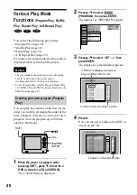 Preview for 28 page of Sony D-VM1 Operating Instructions  (primary manual) Operating Instructions Manual