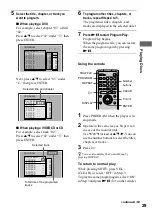 Preview for 29 page of Sony D-VM1 Operating Instructions  (primary manual) Operating Instructions Manual