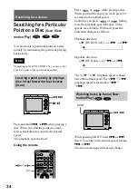 Preview for 34 page of Sony D-VM1 Operating Instructions  (primary manual) Operating Instructions Manual