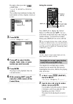 Preview for 36 page of Sony D-VM1 Operating Instructions  (primary manual) Operating Instructions Manual