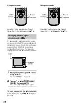 Preview for 38 page of Sony D-VM1 Operating Instructions  (primary manual) Operating Instructions Manual