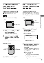 Preview for 39 page of Sony D-VM1 Operating Instructions  (primary manual) Operating Instructions Manual