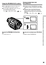 Preview for 55 page of Sony D8 Digital Handycam DCR-TRV210E Operating Instructions Manual