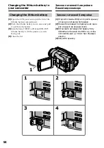 Preview for 94 page of Sony D8 Digital Handycam DCR-TRV210E Operating Instructions Manual