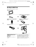 Предварительный просмотр 8 страницы Sony D810 DPF-D720 Operating Instructions Manual