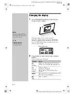 Предварительный просмотр 16 страницы Sony D810 DPF-D720 Operating Instructions Manual