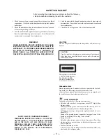 Preview for 3 page of Sony D910B Service Manual