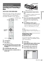 Preview for 31 page of Sony DAR-RD100 Operating Instructions Manual