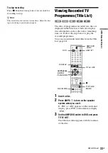 Preview for 33 page of Sony DAR-RD100 Operating Instructions Manual