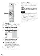 Preview for 40 page of Sony DAR-RD100 Operating Instructions Manual