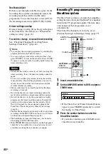 Preview for 44 page of Sony DAR-RD100 Operating Instructions Manual