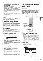 Preview for 57 page of Sony DAR-RD100 Operating Instructions Manual