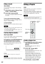 Preview for 68 page of Sony DAR-RD100 Operating Instructions Manual