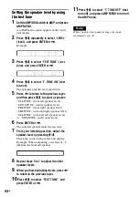 Preview for 94 page of Sony DAR-RD100 Operating Instructions Manual