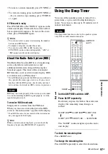 Preview for 97 page of Sony DAR-RD100 Operating Instructions Manual