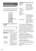 Предварительный просмотр 84 страницы Sony DAR-RH1000 Operating Instructions Manual