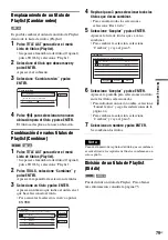 Предварительный просмотр 205 страницы Sony DAR-RH1000 Operating Instructions Manual