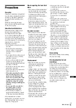 Preview for 3 page of Sony DAR-X1R Operating Instructions Manual