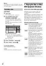 Предварительный просмотр 52 страницы Sony DAR-X1R Operating Instructions Manual