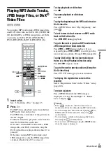 Предварительный просмотр 83 страницы Sony DAR-X1R Operating Instructions Manual