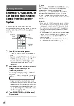 Предварительный просмотр 86 страницы Sony DAR-X1R Operating Instructions Manual