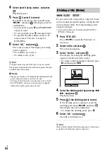 Предварительный просмотр 94 страницы Sony DAR-X1R Operating Instructions Manual