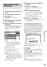 Предварительный просмотр 103 страницы Sony DAR-X1R Operating Instructions Manual