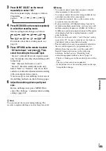 Предварительный просмотр 105 страницы Sony DAR-X1R Operating Instructions Manual