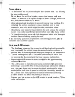 Preview for 8 page of Sony Dash HID-C10 Important Information Manual