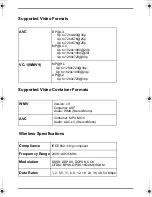 Preview for 12 page of Sony Dash HID-C10 Important Information Manual