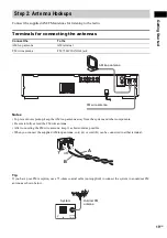 Предварительный просмотр 19 страницы Sony DAV-BC150 - Dvd Home Theater System Operating Instructions Manual