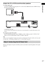 Предварительный просмотр 23 страницы Sony DAV-BC150 - Dvd Home Theater System Operating Instructions Manual