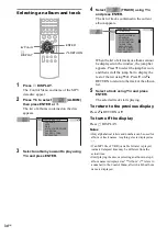 Предварительный просмотр 34 страницы Sony DAV-BC150 - Dvd Home Theater System Operating Instructions Manual