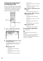 Предварительный просмотр 44 страницы Sony DAV-BC150 - Dvd Home Theater System Operating Instructions Manual