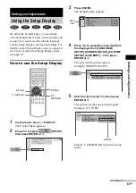 Предварительный просмотр 63 страницы Sony DAV-BC150 - Dvd Home Theater System Operating Instructions Manual