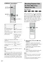 Предварительный просмотр 30 страницы Sony DAV-BC250 - Dvd Home Theater System Operating Instructions Manual