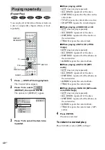 Предварительный просмотр 40 страницы Sony DAV-BC250 - Dvd Home Theater System Operating Instructions Manual