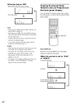 Предварительный просмотр 46 страницы Sony DAV-BC250 - Dvd Home Theater System Operating Instructions Manual